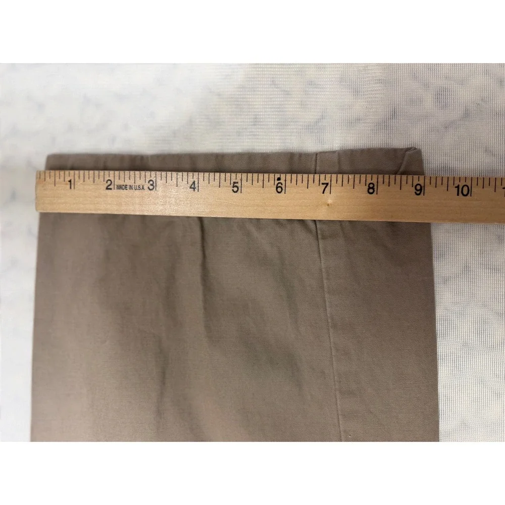 Dockers Mens D4 Relaxed Fit Khaki Chino Pants Tan Cotton W36 L30 Flat‎ Front